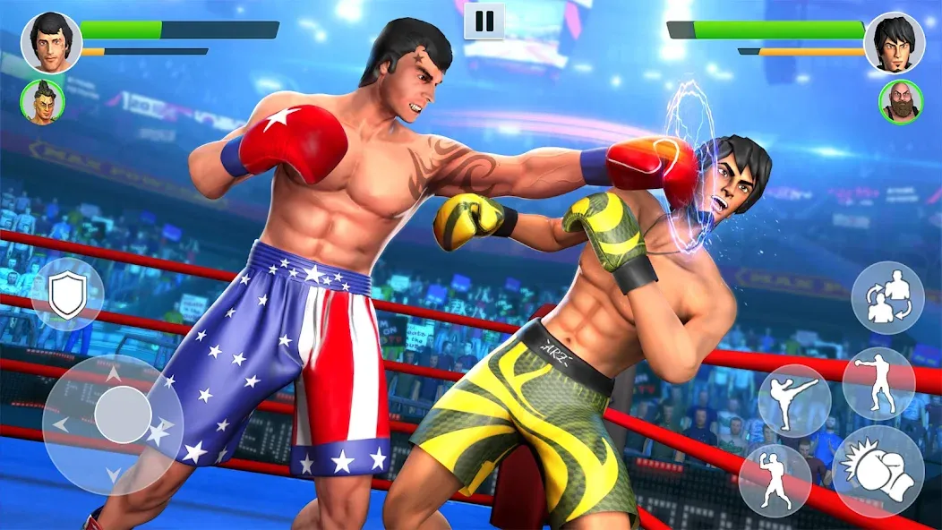 Boxing Heros: Fighting Games (Тэг Боксинг Игры)  [МОД Mega Pack] Screenshot 4