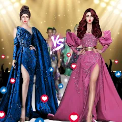 Взломанная Fashion Show: Dress up Games (Фэшн Шоу)  [МОД Много денег] - последняя версия apk на Андроид