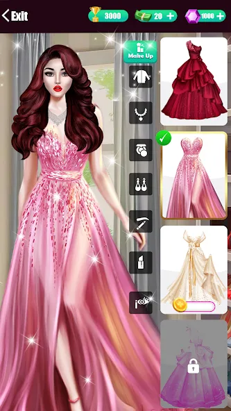 Super Stylist: Dress Up Games  [МОД Меню] Screenshot 1