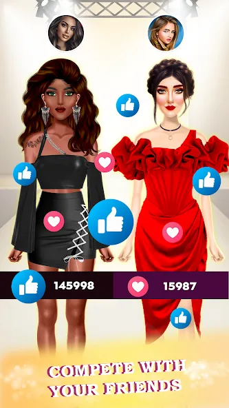 Super Stylist: Dress Up Games  [МОД Меню] Screenshot 2