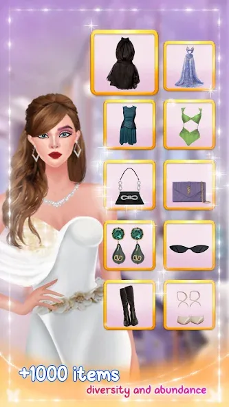 Fashion Stylist: Dress Up Game (Фэшн стилист)  [МОД Много денег] Screenshot 1