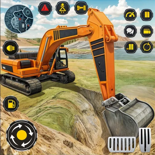 Heavy Excavator Simulator PRO (Хеви Экскавейтор Симулятор ПРО)  [МОД Unlocked] Screenshot 5