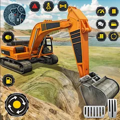 Скачать взломанную Heavy Excavator Simulator PRO (Хеви Экскавейтор Симулятор ПРО)  [МОД Unlocked] - полная версия apk на Андроид