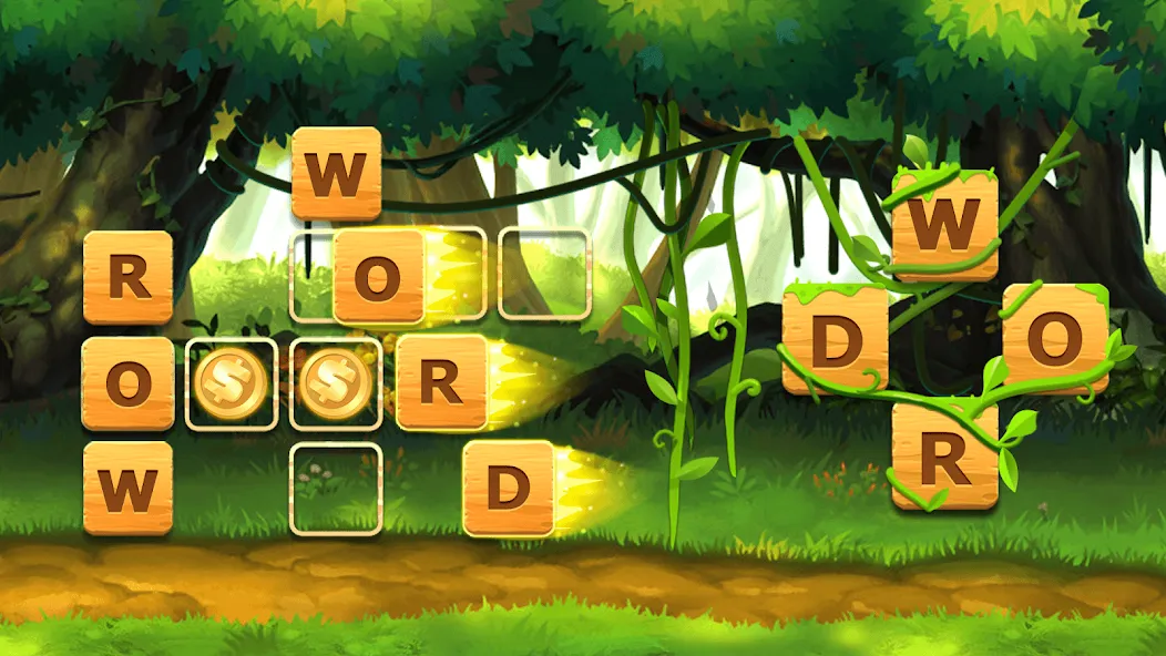 Word Crossword Puzzle  [МОД Меню] Screenshot 1