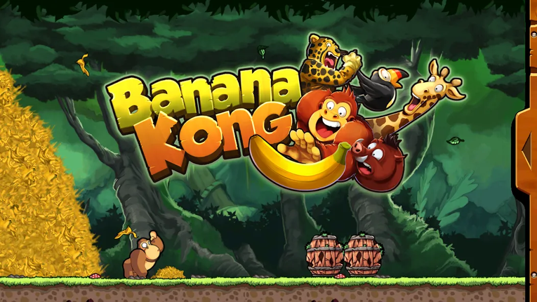 Banana Kong (Банана Конг)  [МОД Много денег] Screenshot 1