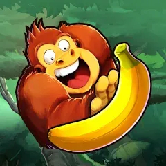 Скачать взломанную Banana Kong (Банана Конг)  [МОД Много денег] - стабильная версия apk на Андроид