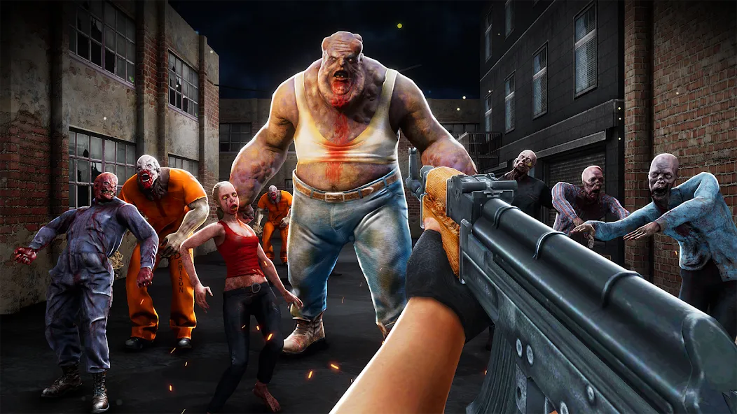 Zombination - FPS Zombie Games (Зомбинация)  [МОД Menu] Screenshot 4