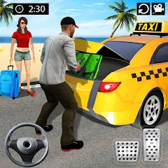 Взлом Taxi Simulator 3d Taxi Sim  [МОД Mega Pack] - полная версия apk на Андроид