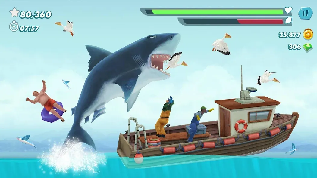 Hungry Shark Evolution (Хангри Шарк Эволюшн)  [МОД Много денег] Screenshot 5