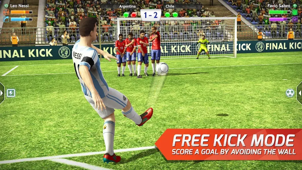 Final Kick: Online Soccer (Финаль кик)  [МОД Unlocked] Screenshot 2