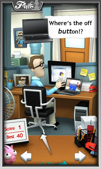 Office Jerk (Офисный задира)  [МОД Много денег] Screenshot 1