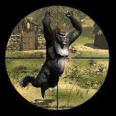 Скачать взлом Gorilla Hunter: Hunting games (Горилла Хантер)  [МОД Много денег] - полная версия apk на Андроид