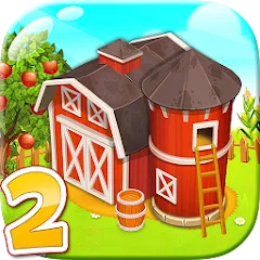 Взломанная Farm Town: Cartoon Story  [МОД Mega Pack] - стабильная версия apk на Андроид