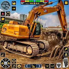 Скачать взломанную Real Road Construction Games (Реал Роад Конструкшн Геймс)  [МОД Бесконечные монеты] - полная версия apk на Андроид