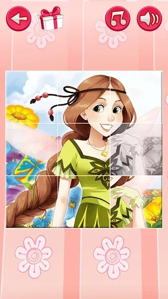 Princess Girls Puzzles - Kids  [МОД Menu] Screenshot 4