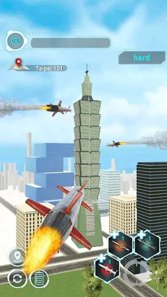 City Demolish: Rocket Smash! (Сити Демолиш)  [МОД Меню] Screenshot 2