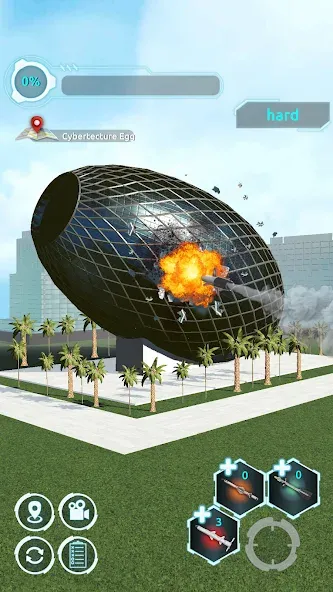 City Demolish: Rocket Smash! (Сити Демолиш)  [МОД Меню] Screenshot 3