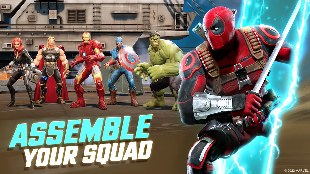 MARVEL Strike Force: Squad RPG (Марвел Страйк Форс)  [МОД Mega Pack] Screenshot 1