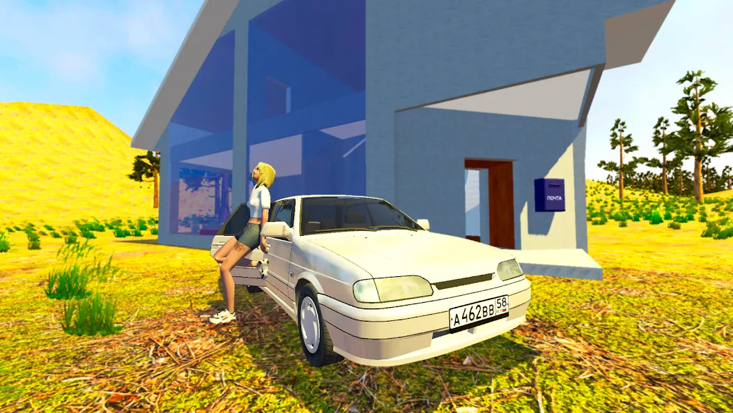 VAZ Driving Simulator: LADA  [МОД Mega Pack] Screenshot 1