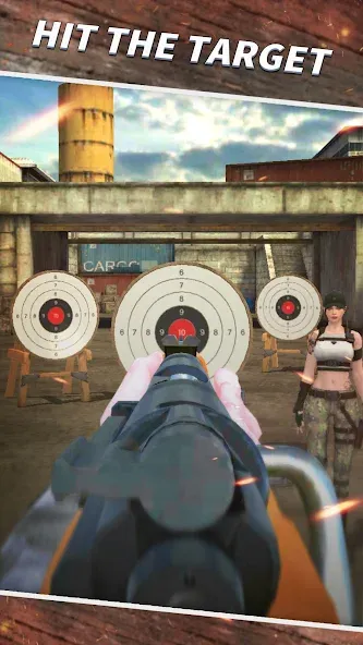 Sniper Shooting : 3D Gun Game  [МОД Menu] Screenshot 4