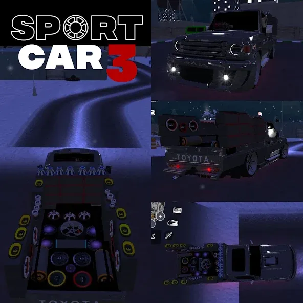 Sport car 3 : Taxi & Police - (Спорткар 3)  [МОД Много монет] Screenshot 5