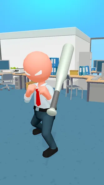 Crazy Office — Slap & Smash  [МОД Unlimited Money] Screenshot 3