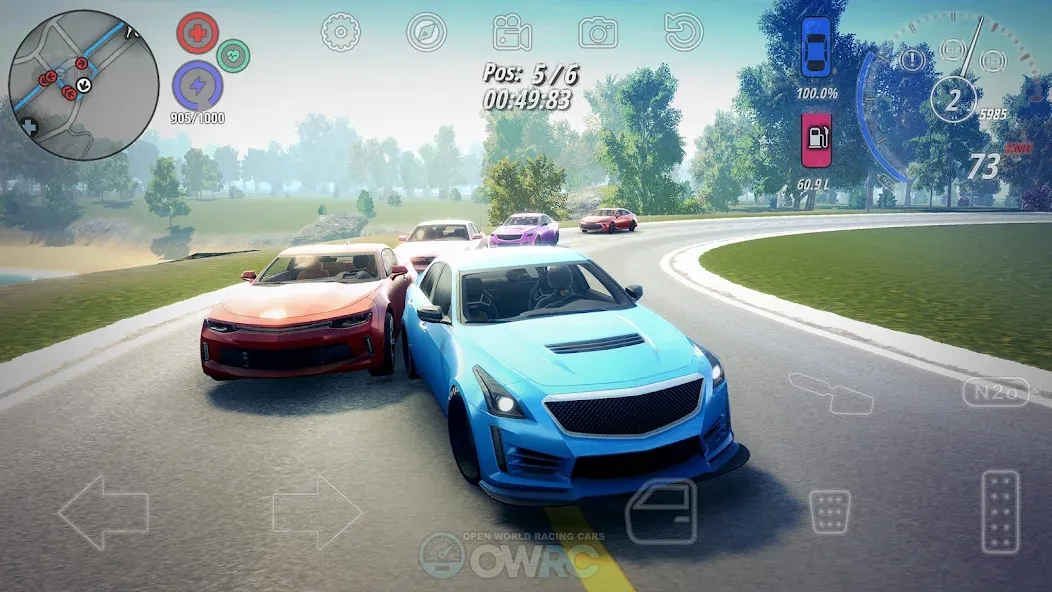 OWRC: Open World Racing Cars (ОВРК )  [МОД Меню] Screenshot 5