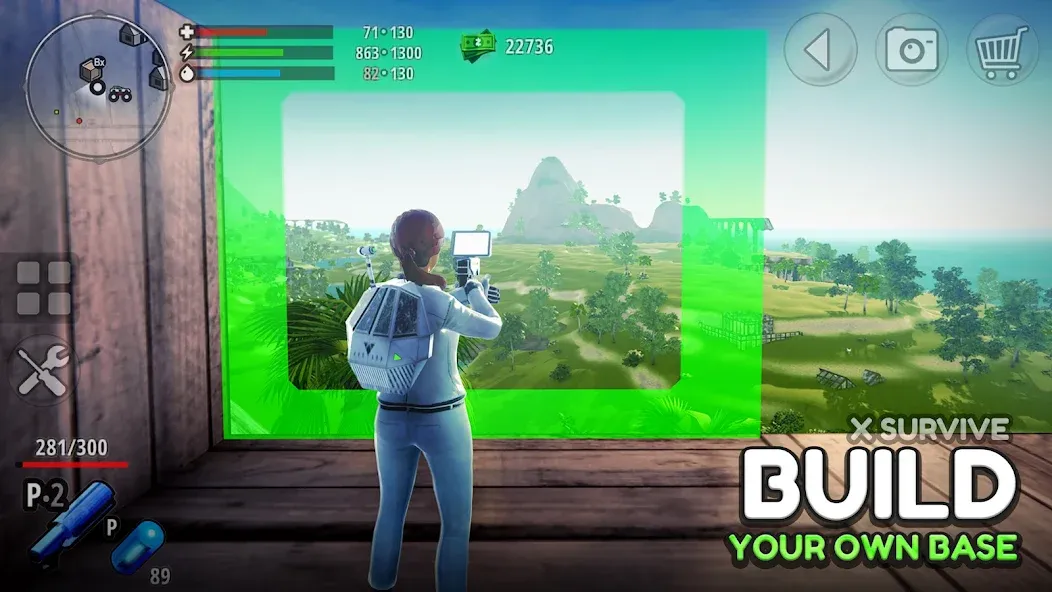 X Survive: Open World Sandbox (Икс Сурвайв)  [МОД Menu] Screenshot 1