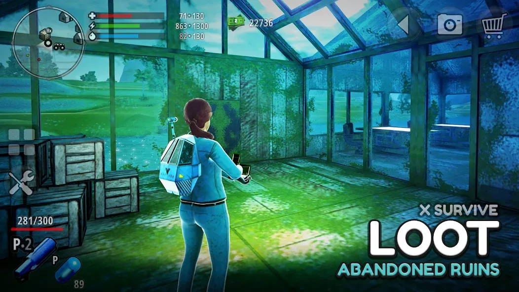 X Survive: Open World Sandbox (Икс Сурвайв)  [МОД Menu] Screenshot 4