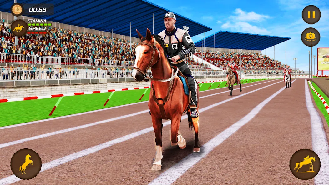 Horse Racing Game: Horse Games  [МОД Menu] Screenshot 3