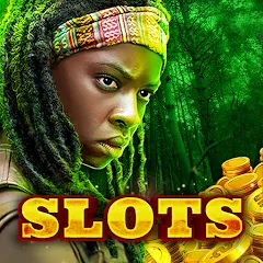 Взломанная The Walking Dead Casino Slots (Зе Вокинг Дед Казино Слотс)  [МОД Menu] - последняя версия apk на Андроид