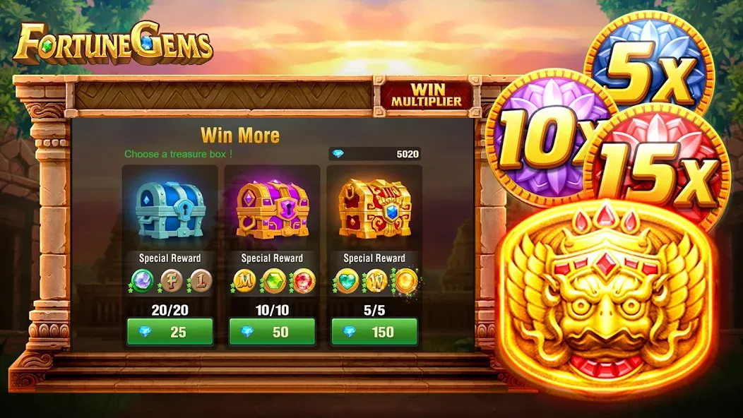 Slot Fortune Gems-TaDa Games (Слот Форчун Гемс)  [МОД Бесконечные деньги] Screenshot 4