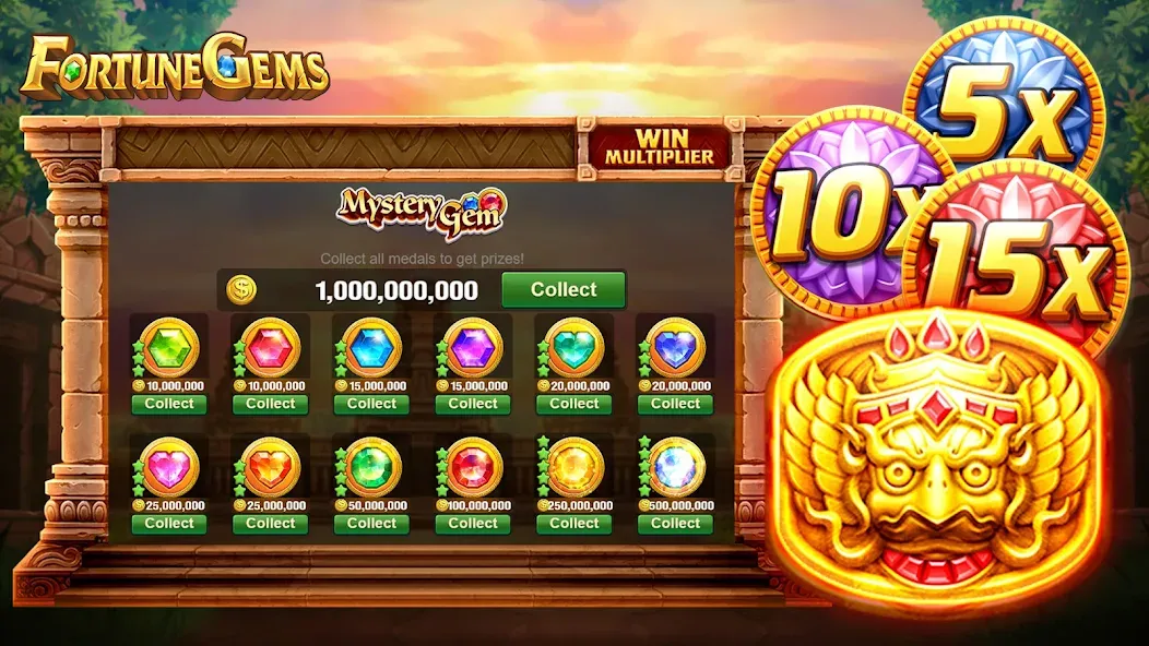 Slot Fortune Gems-TaDa Games (Слот Форчун Гемс)  [МОД Бесконечные деньги] Screenshot 5