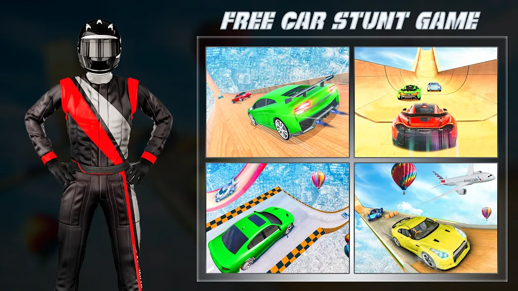 Ramp Car Game - Car Stunt (Рамп Кар Гейм)  [МОД Mega Pack] Screenshot 3