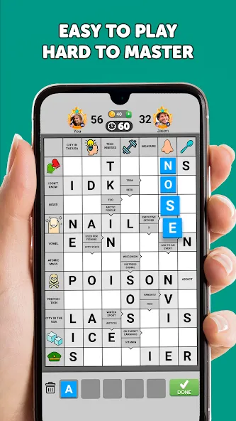 Wordgrams - Crossword & Puzzle (Вордграмс)  [МОД Mega Pack] Screenshot 2