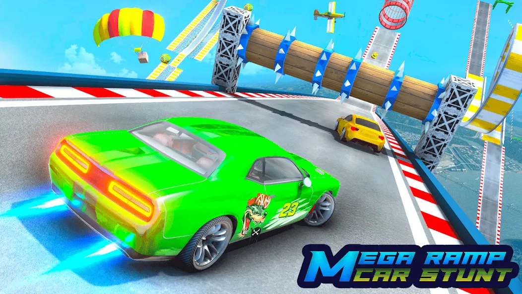 Ramp Car Games: GT Car Stunts (Рамп Кар Игры)  [МОД Много монет] Screenshot 2