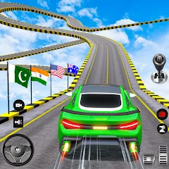 Скачать взломанную Ramp Car Games: GT Car Stunts (Рамп Кар Игры)  [МОД Много монет] - стабильная версия apk на Андроид