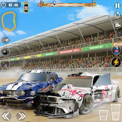 Взломанная Demolition Derby: Car Games  [МОД Бесконечные монеты] - последняя версия apk на Андроид