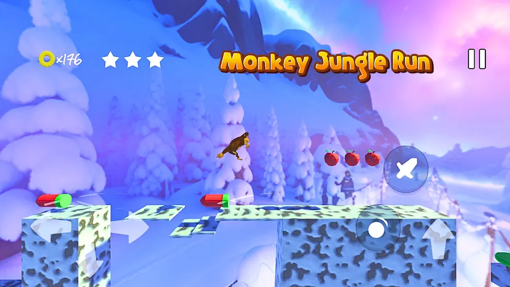 Monkey jungle run kong gorilla  [МОД Mega Pack] Screenshot 4