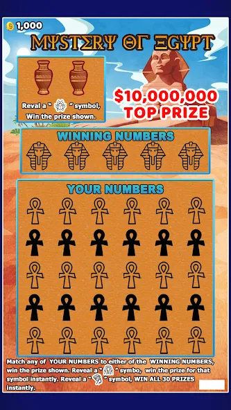 Lottery Scratchers Ticket Off (Лотерейный билет на ободрителейскретчи)  [МОД Меню] Screenshot 5