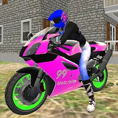 Взломанная Real Moto Bike Racing Game  [МОД Unlocked] - последняя версия apk на Андроид