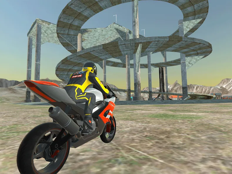 Moto bike Driving: Mega Ramp  [МОД Unlocked] Screenshot 3