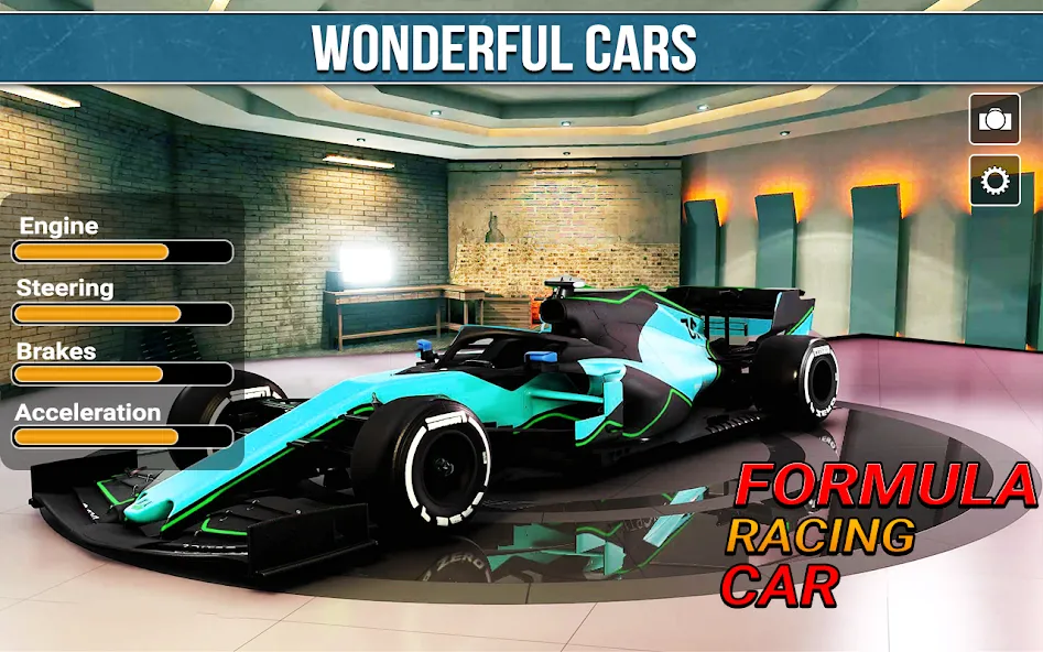 Formula Game: Car Racing Game  [МОД Много денег] Screenshot 4