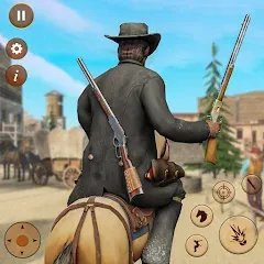 Скачать взломанную West Cowboy Shooting Games 3D  [МОД Меню] - последняя версия apk на Андроид