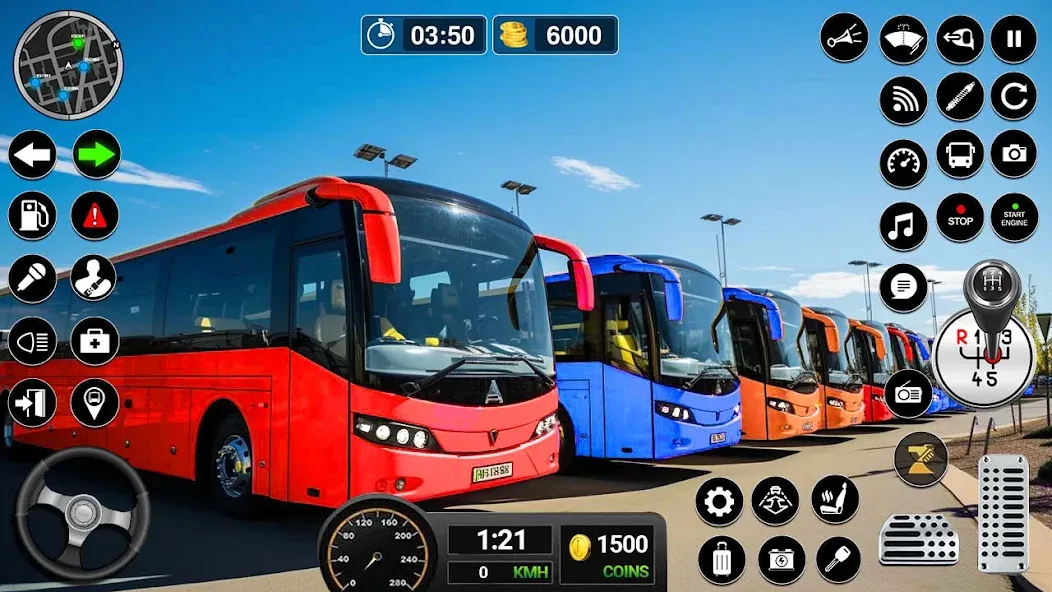 Bus Simulator Game: Coach Game  [МОД Много монет] Screenshot 1