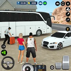 Скачать взлом Bus Simulator Game: Coach Game  [МОД Много монет] - полная версия apk на Андроид