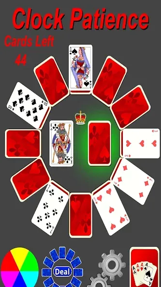 Clock Patience Solitaire (Клок Пэйшенс Солитер)  [МОД Бесконечные монеты] Screenshot 4