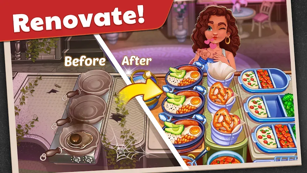 American Cooking Star Games (Американская звезда кулинарии)  [МОД Много монет] Screenshot 2