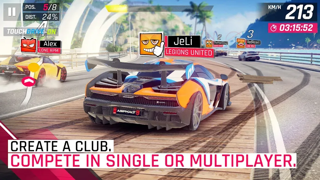 Asphalt 9: Legends (Асфальт 9)  [МОД Unlocked] Screenshot 4