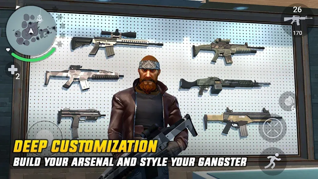 Gangstar New Orleans (Гангстар)  [МОД Бесконечные монеты] Screenshot 1